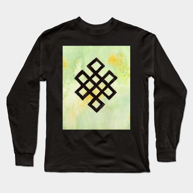 Knot of Eternity Long Sleeve T-Shirt by lindaursin